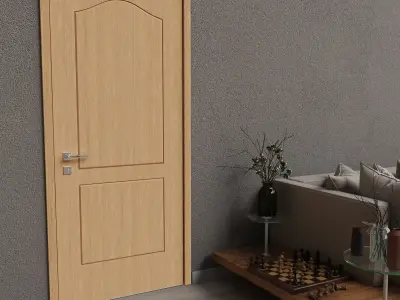 Interior Door Collection 007 3D model
