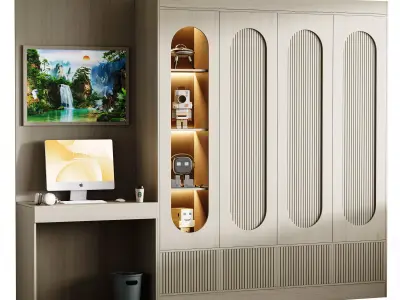 Modern Workplace 111 3D model