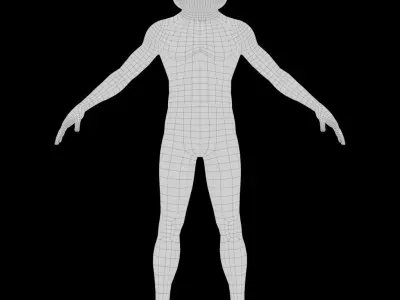 Pepe Frog Low-poly 3D model