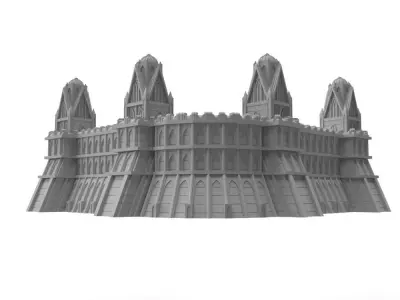 PDF Walls of Mytilene - Base Set by GrimDark Terrain Free 3D print model