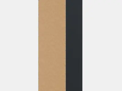 PAX Wardrobe frame 5 Low-poly 3D model