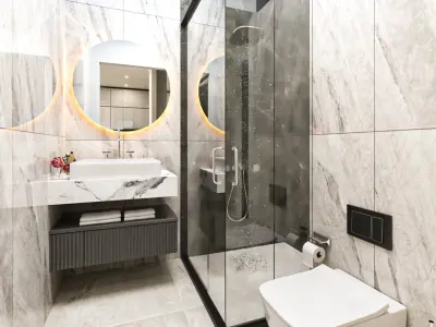  apartment interior desing model 3D model