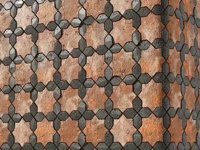 Seamless Tile Material 17 Texture