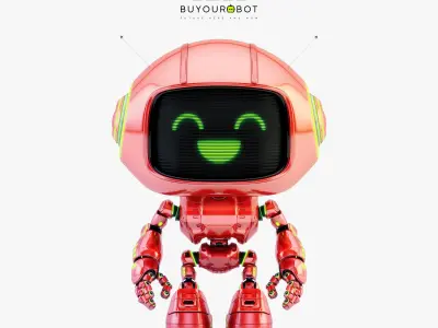 Lovely robot - companion XI 3D model