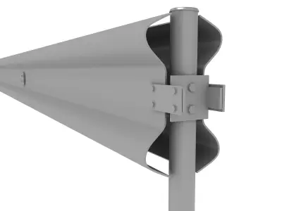 Road Safety Barrier  3D model