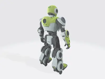 future robot v1 3D model