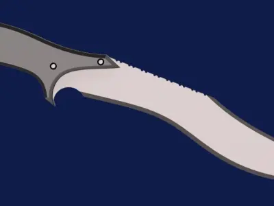 Dune Part Two - Feyd-Rautha Harkonnen combat daggers set 3D print model