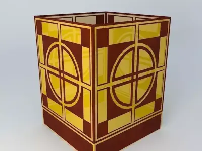 Target lamp Free 3D model