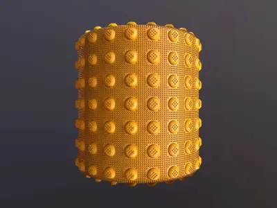 Sidewalk Bumps PBR Substance Material Texture