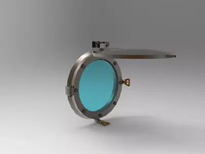 hatch boat window 3D print model