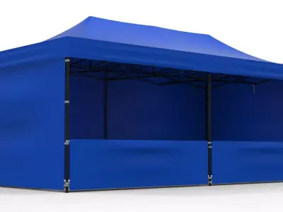 Event Tent 3x6 Modular Pop Up Canopy 3D model