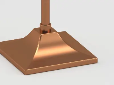 Nicholas Haslam Shell Standing Lamp 3D model