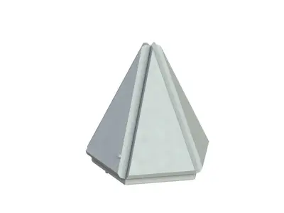 Sci Fi Object No 2284 Low Poly Low-poly 3D model