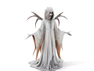 Wraith Specter Rigged and Animated D Model Low-poly 3D model