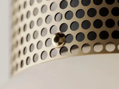 Perf Double Wall Sconce by Jonathan Ben-Tovim 3D model