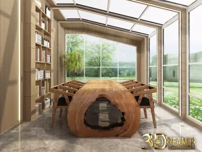 Magnificent Table Design 3D model