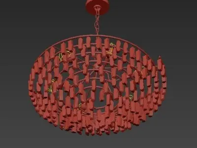 Tempest Chandelier 3D model