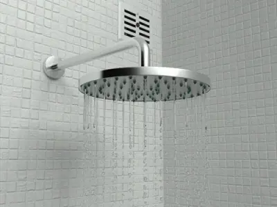 Bathroom Shower 3D model