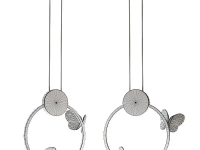 Lampatron BABETTA GEOMETRY pendant lamp 3D model