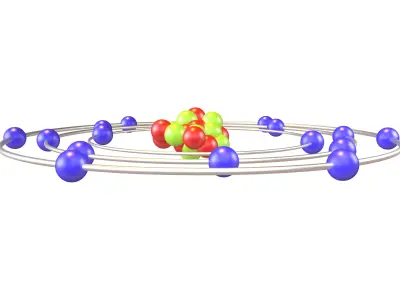 Sulfur Chemical Element v1 003 Low-poly 3D model