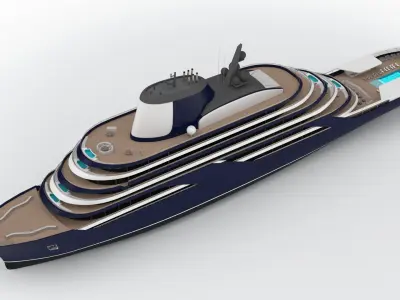 Donald Yacht 3D model