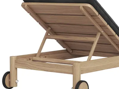 Globewest Cannes Sunbed 3D model