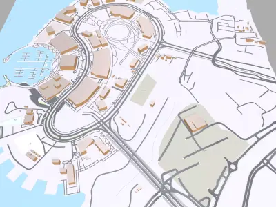 Dubai Creek Harbour UAE 3D model