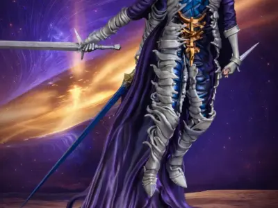 Elden Ring Nightreign Heolstor the Nightlord Pose 2 bonus 3D print model