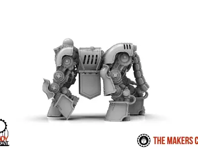 Centaur knight conversion kit - Classic armour pack only 3D print model