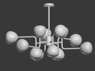 Chandelier Erich Maytoni  3D model