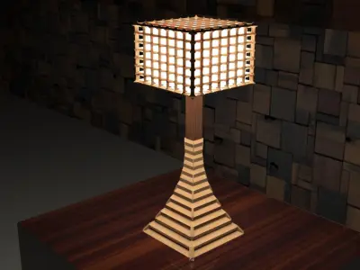 Night Light low poly Low-poly 3D model