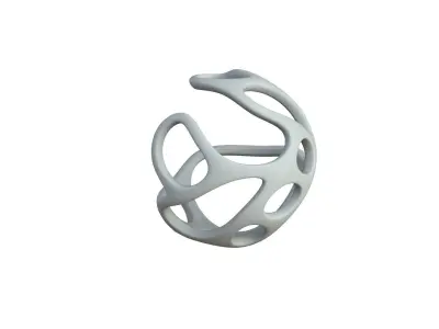 SciFi Cube Object No 31199 Low Poly Shape Texture