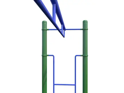Monkey Bars-009 3D model