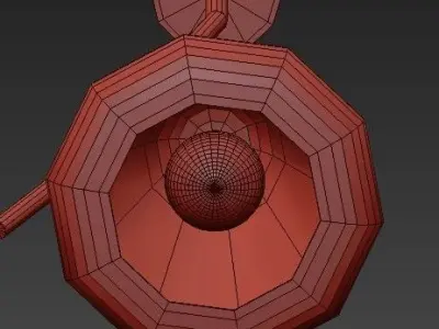 VANAMO pendant light glass 3D model