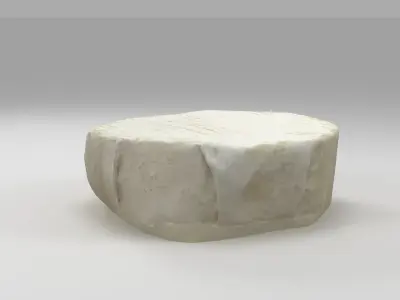 Camembert Cheese 3D model