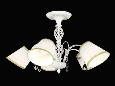 682 796 05x Esedra Lightstar Chandelier 3D model