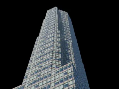 CitySpire Center - NYC Low-poly 3D model