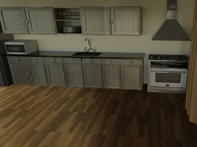 dinning room 3D model