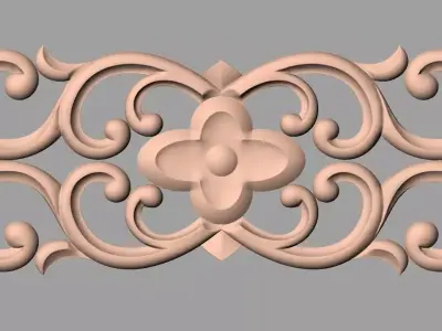 CNC 3D relief design STL format file used for artcam aspire E712 3D model