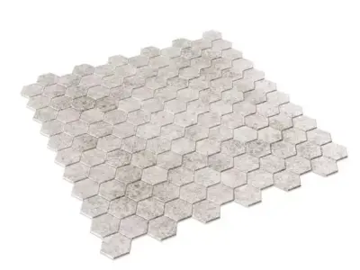 Hexagon Mosaic Tile 3D model
