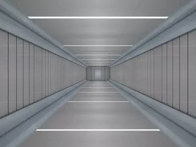 Sci Fi Interior 3D model