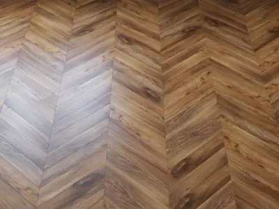 Laminate Kronopol Platinium Slim D3789 Orzech  3D model