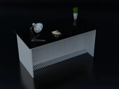 Office Smart Table1 3D model