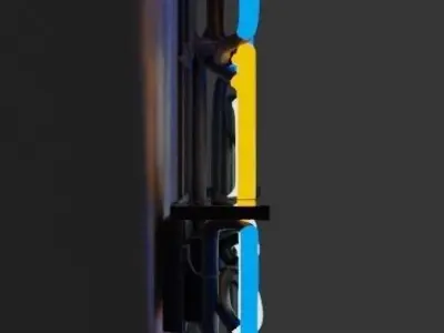 Neon Sign - Old Style Brewing 3D model