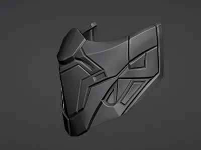 Inspired by Rain from MK 11 3D print model