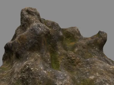Rock Mount 3D model