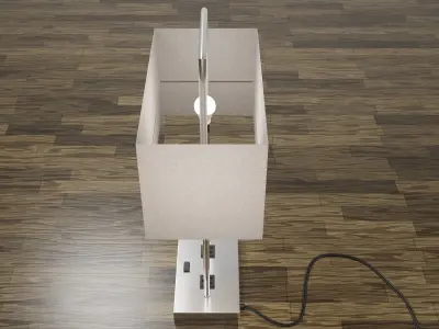 modern table lamp 3D model