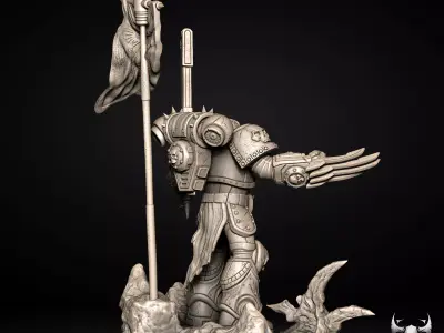 Space Warrior 3D print model