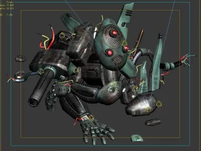 Body wreck 21 3D model