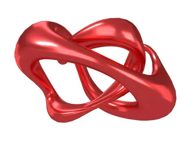 Abstract Shape v23 005 Low-poly 3D model